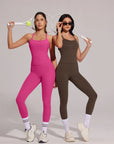Racerback Compression Legging Workout Set