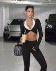 Twist Pilates Long Sleeve Top Workout Set