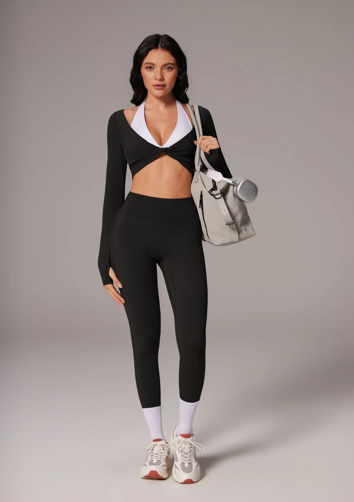 Twist Pilates Long Sleeve Top Workout Set