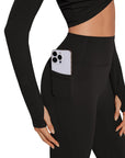 Twist Pilates Long Sleeve Top Workout Set