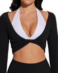Twist Pilates Long Sleeve Top Workout Set