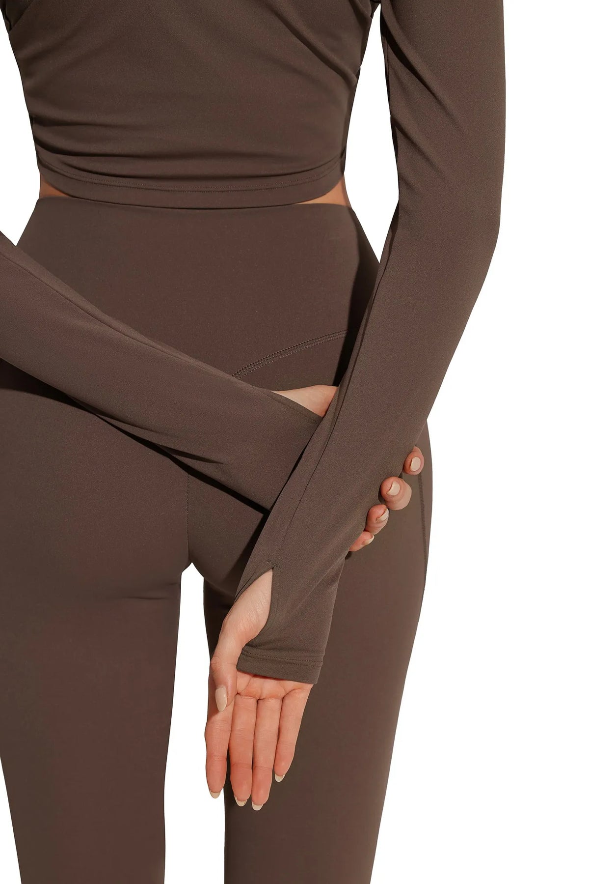 Twist Pilates Long Sleeve Top Workout Set