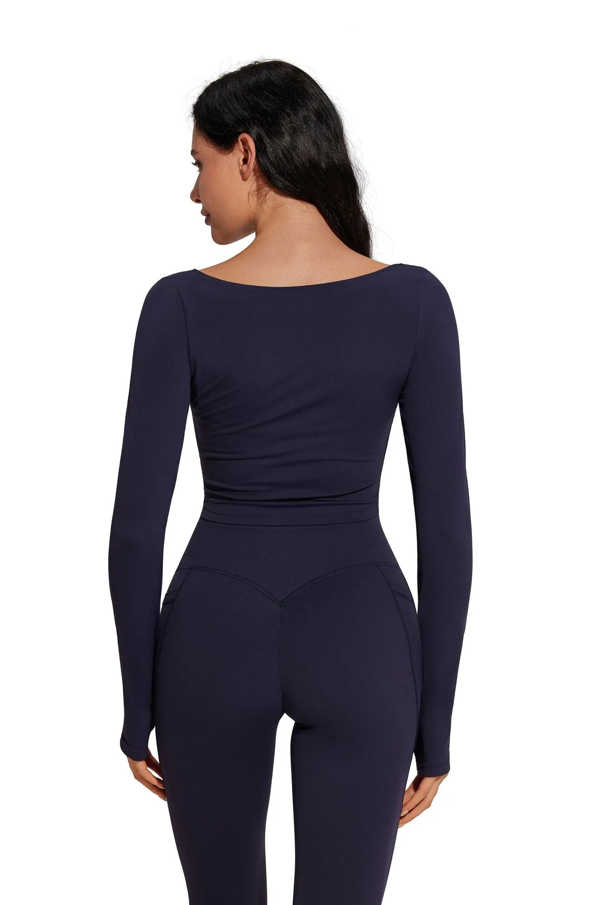 Twist Pilates Long Sleeve Top Workout Set
