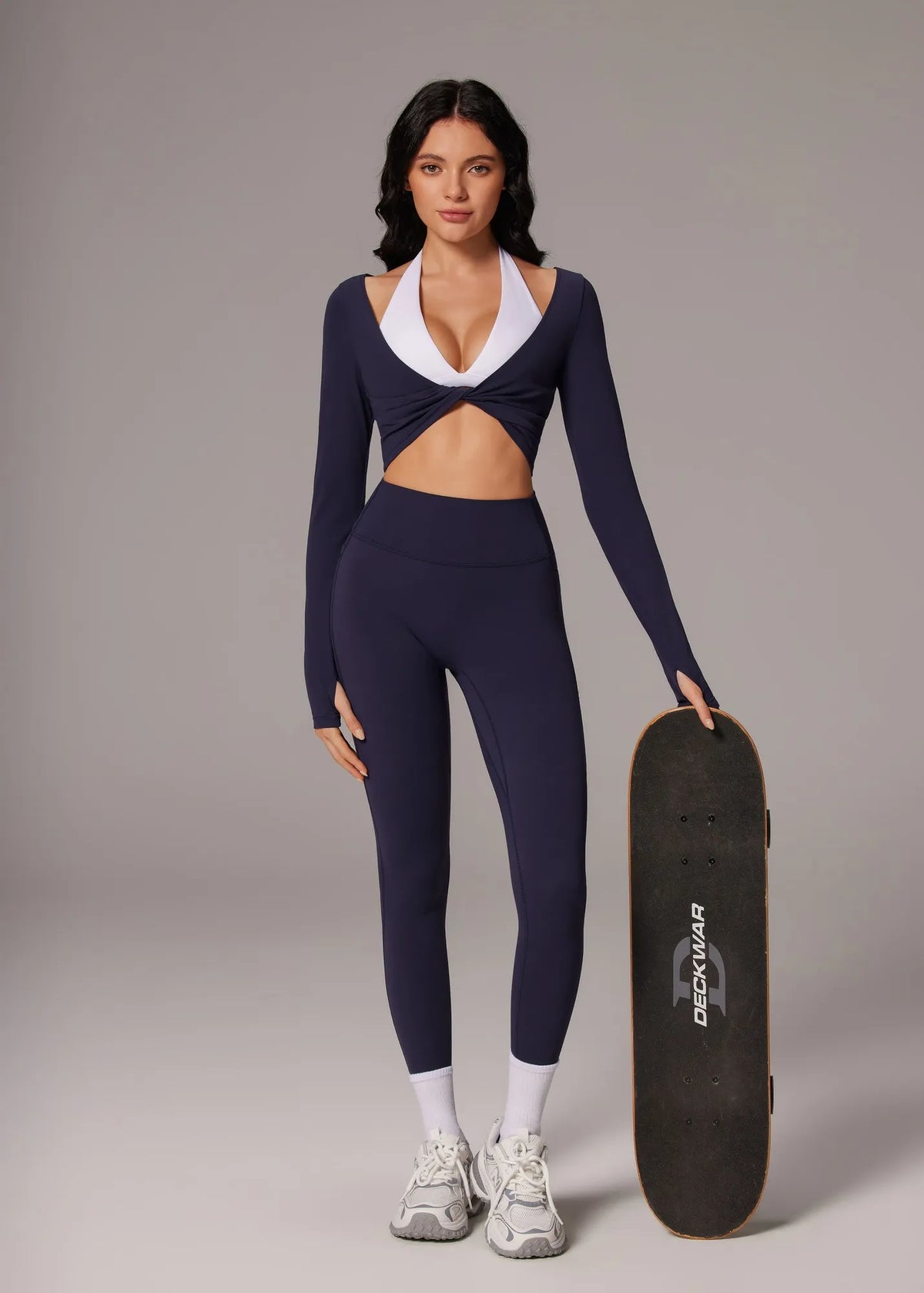 Twist Pilates Long Sleeve Top Workout Set