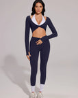 Twist Pilates Long Sleeve Top Workout Set