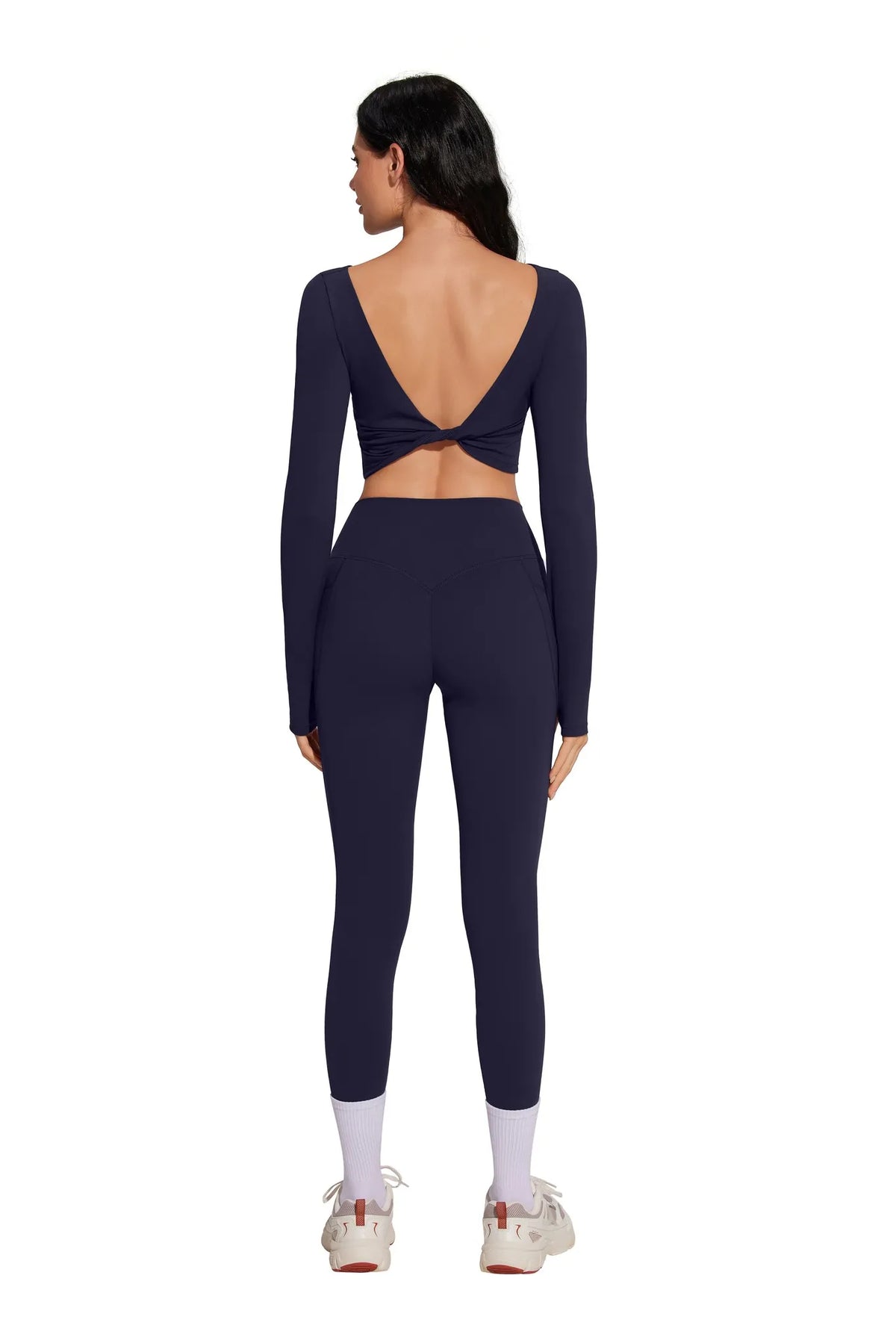 Twist Pilates Long Sleeve Top Workout Set