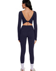 Twist Pilates Long Sleeve Top Workout Set
