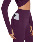 Twist Pilates Long Sleeve Top Workout Set