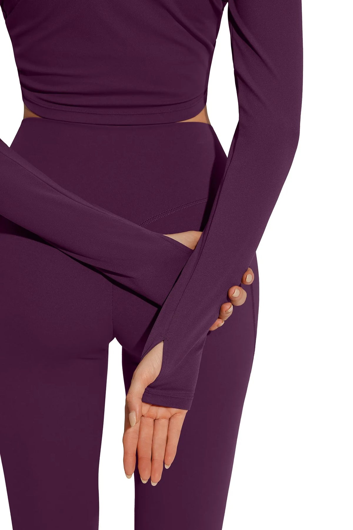 Twist Pilates Long Sleeve Top Workout Set