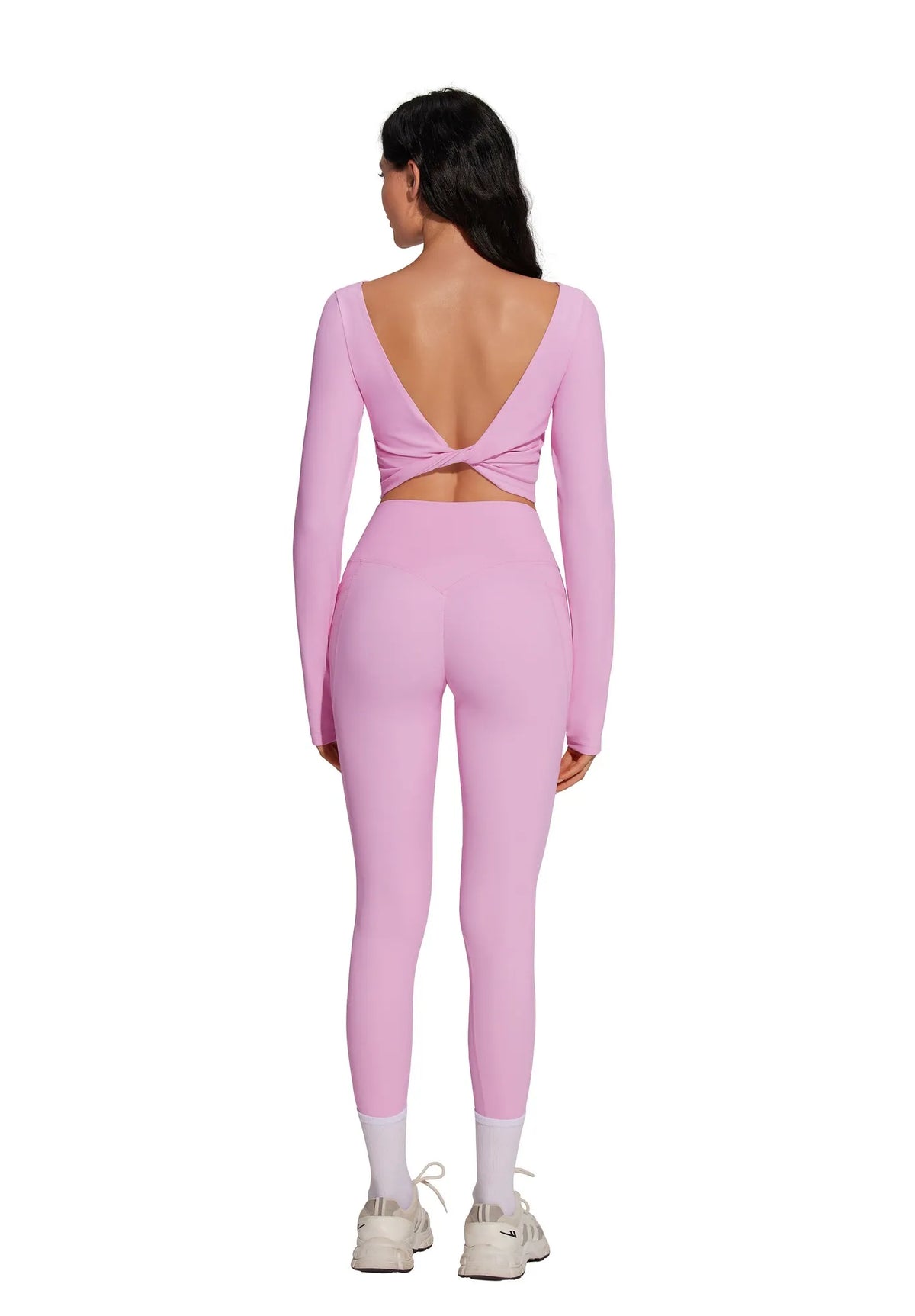 Twist Pilates Long Sleeve Top Workout Set