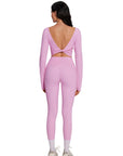 Twist Pilates Long Sleeve Top Workout Set