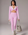 Twist Pilates Long Sleeve Top Workout Set