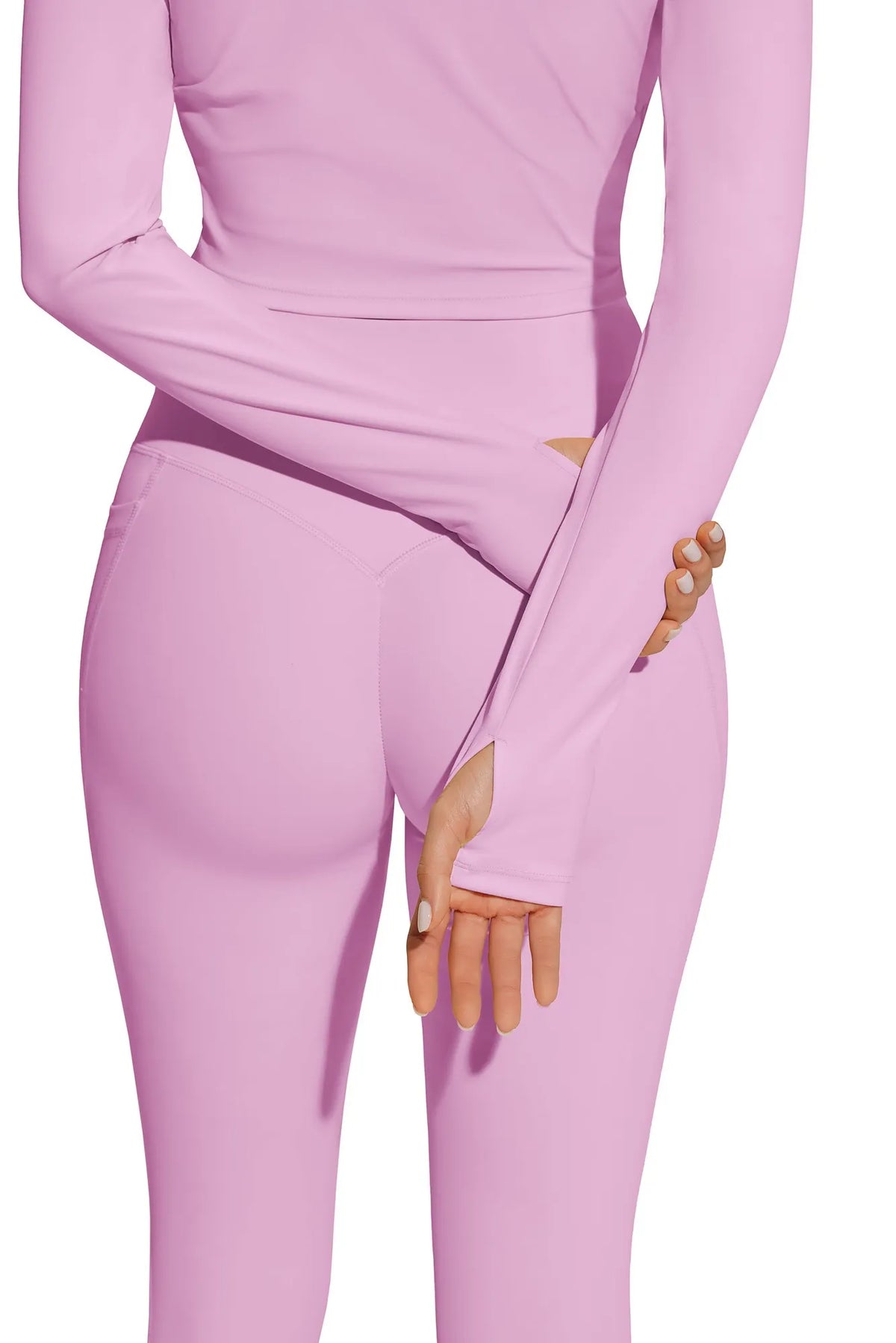 Twist Pilates Long Sleeve Top Workout Set