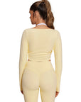 Twist Pilates Long Sleeve Top Workout Set
