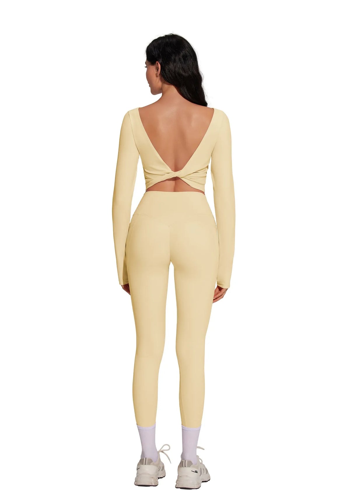 Twist Pilates Long Sleeve Top Workout Set