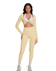 Twist Pilates Long Sleeve Top Workout Set