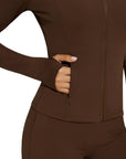 Sets Zip Up Jacket Workout
