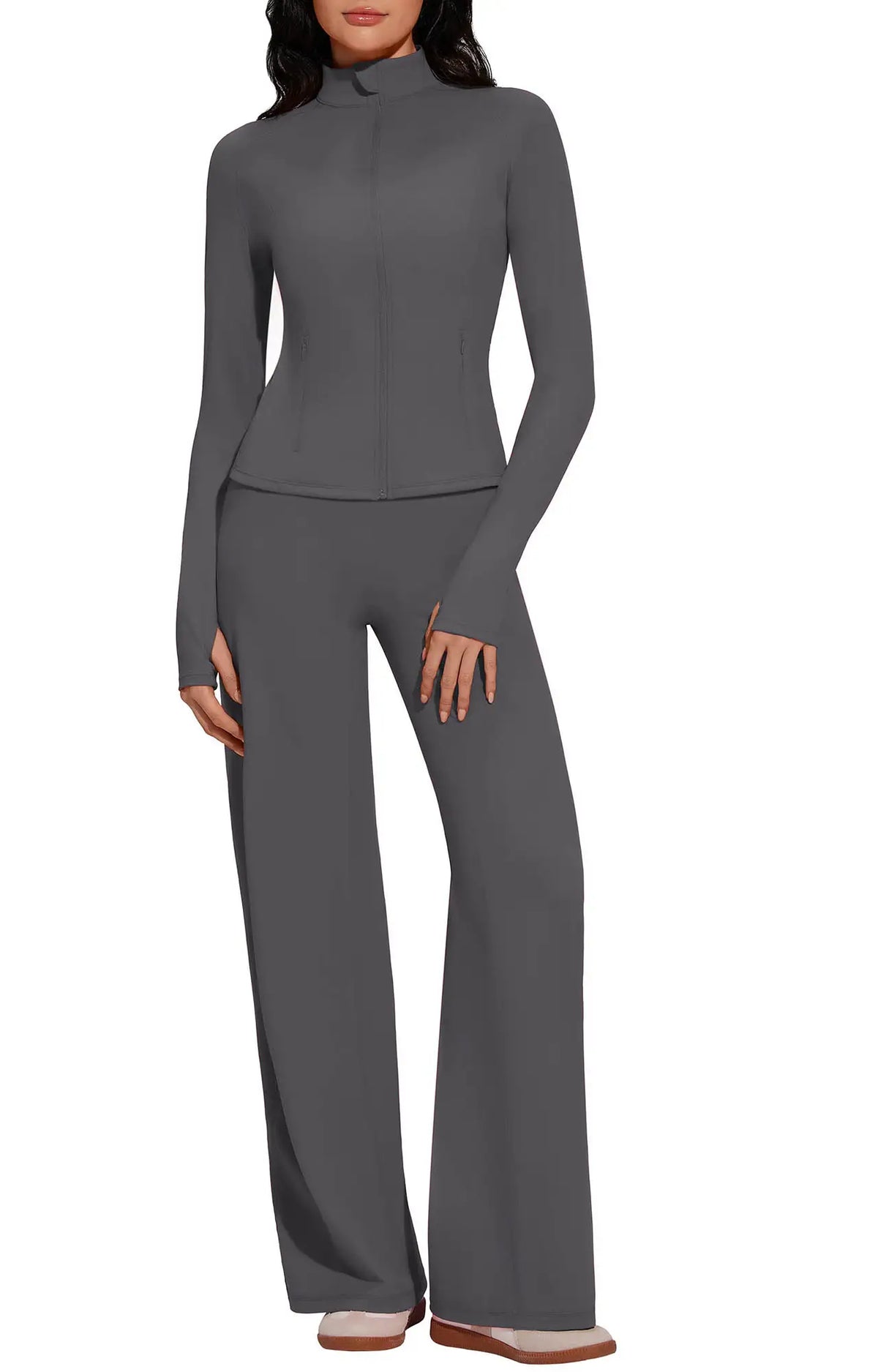 Sets Zip Up Jacket Workout