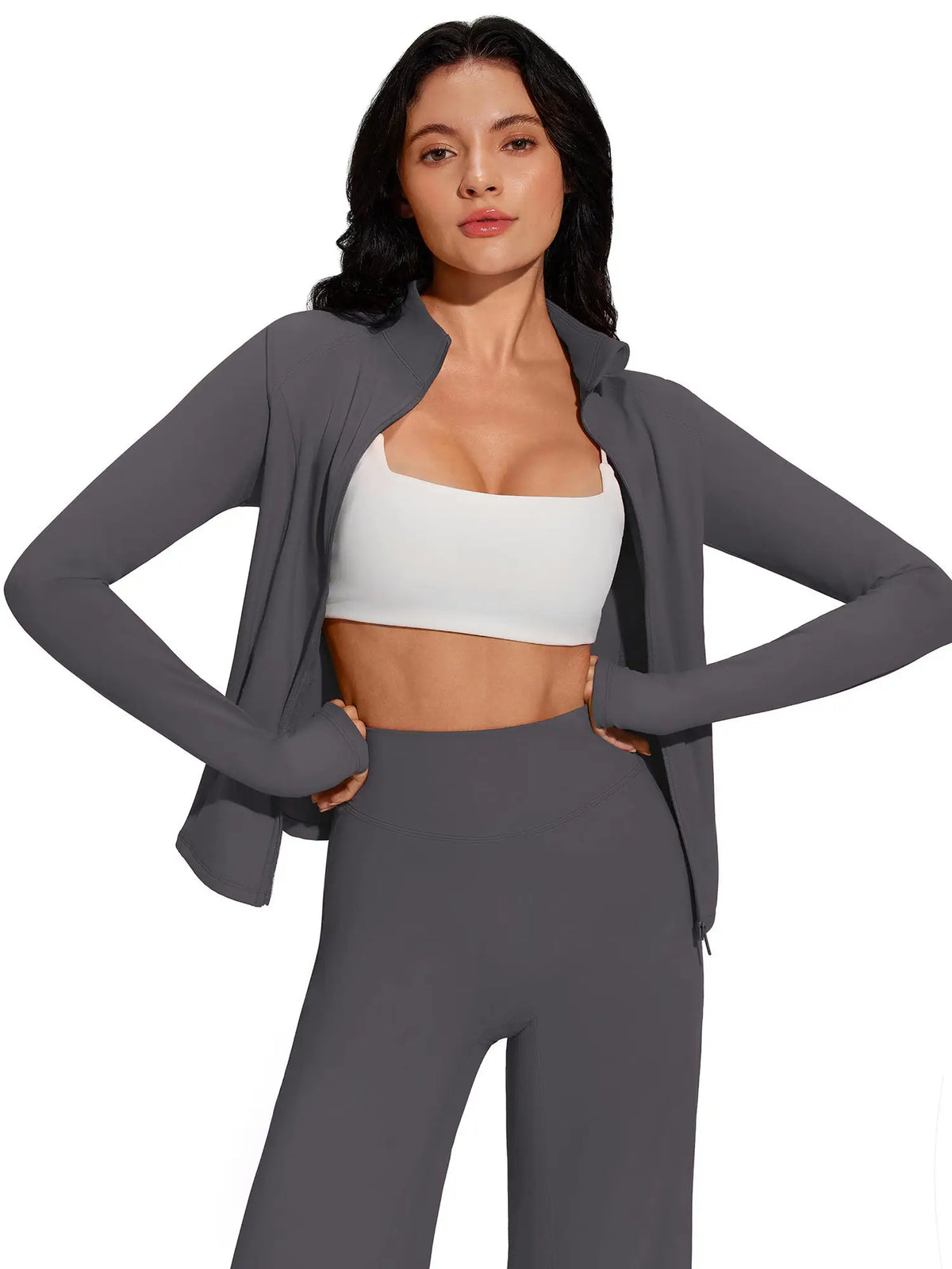 Sets Zip Up Jacket Workout