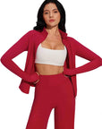 Sets Zip Up Jacket Workout