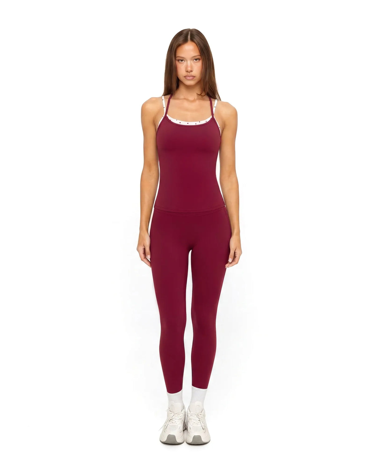 Pilates Outfits Active Layered Workout Set
