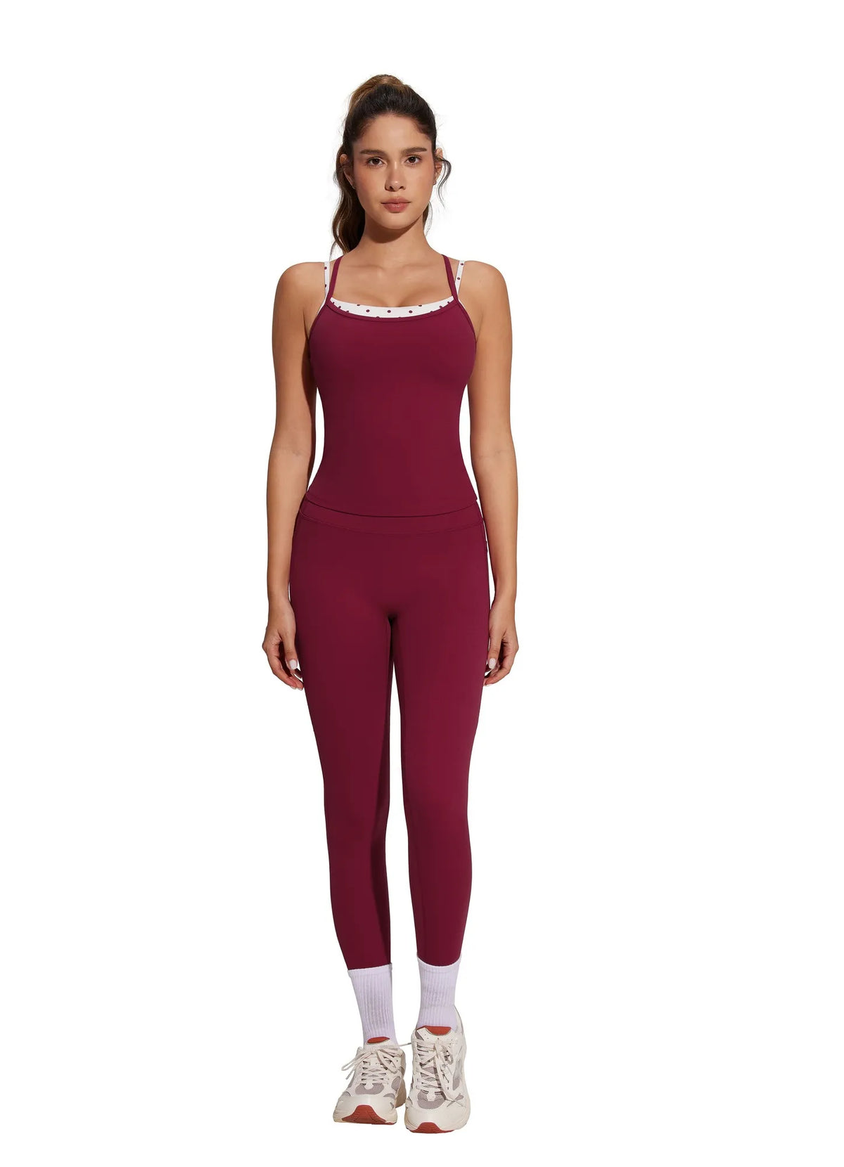 Pilates Outfits Active Layered Workout Set