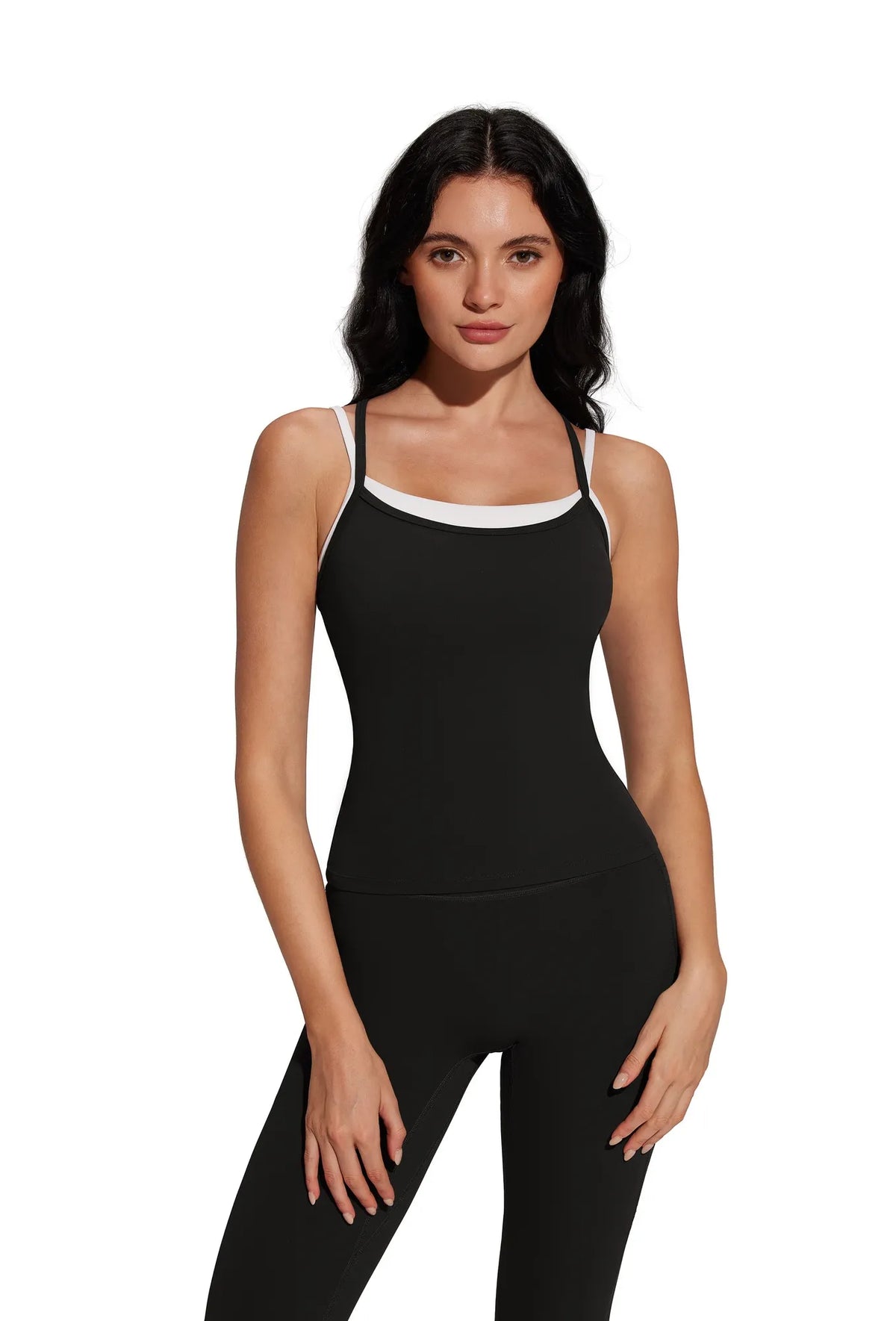 Pilates Outfits Active Layered Workout Set