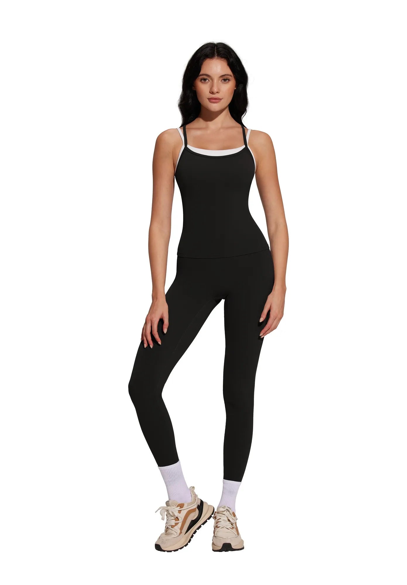 Pilates Outfits Active Layered Workout Set