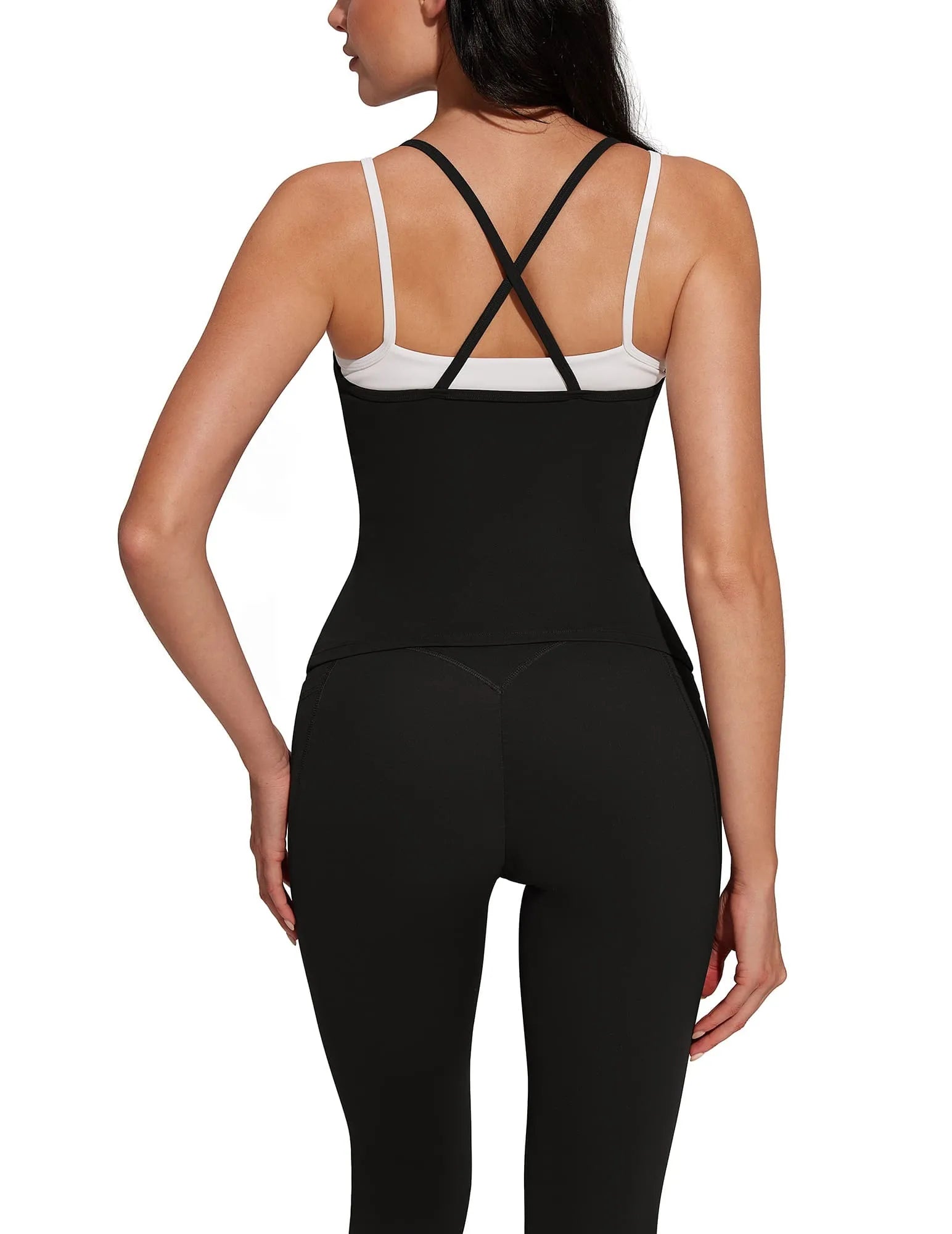 Pilates Outfits Active Layered Workout Set