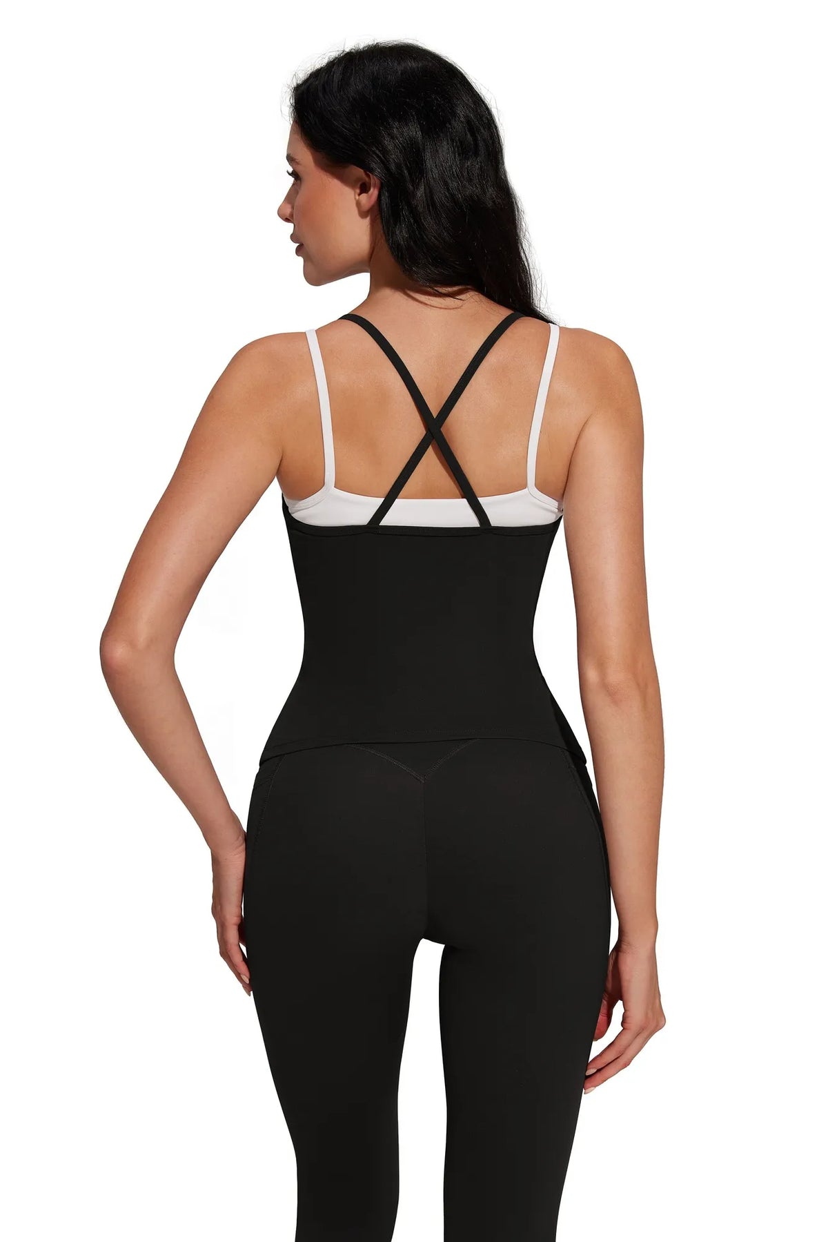 Pilates Outfits Active Layered Workout Set