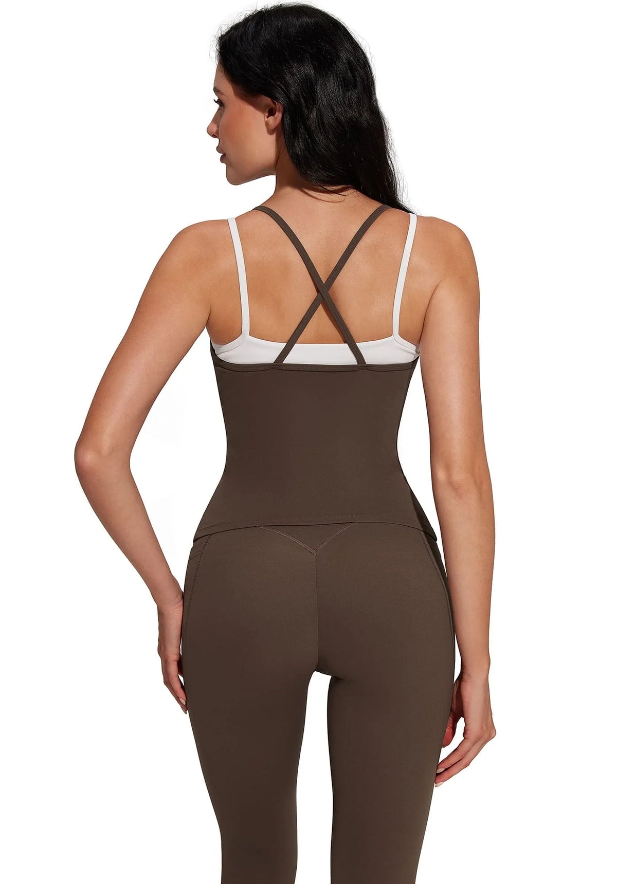 Pilates Outfits Active Layered Workout Set