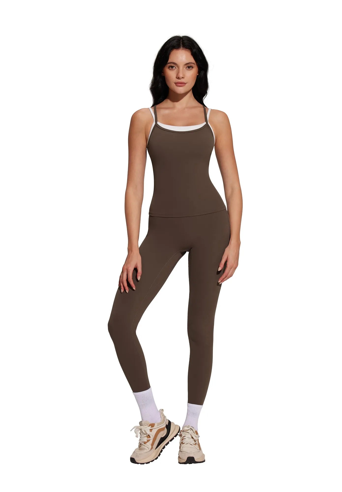 Pilates Outfits Active Layered Workout Set