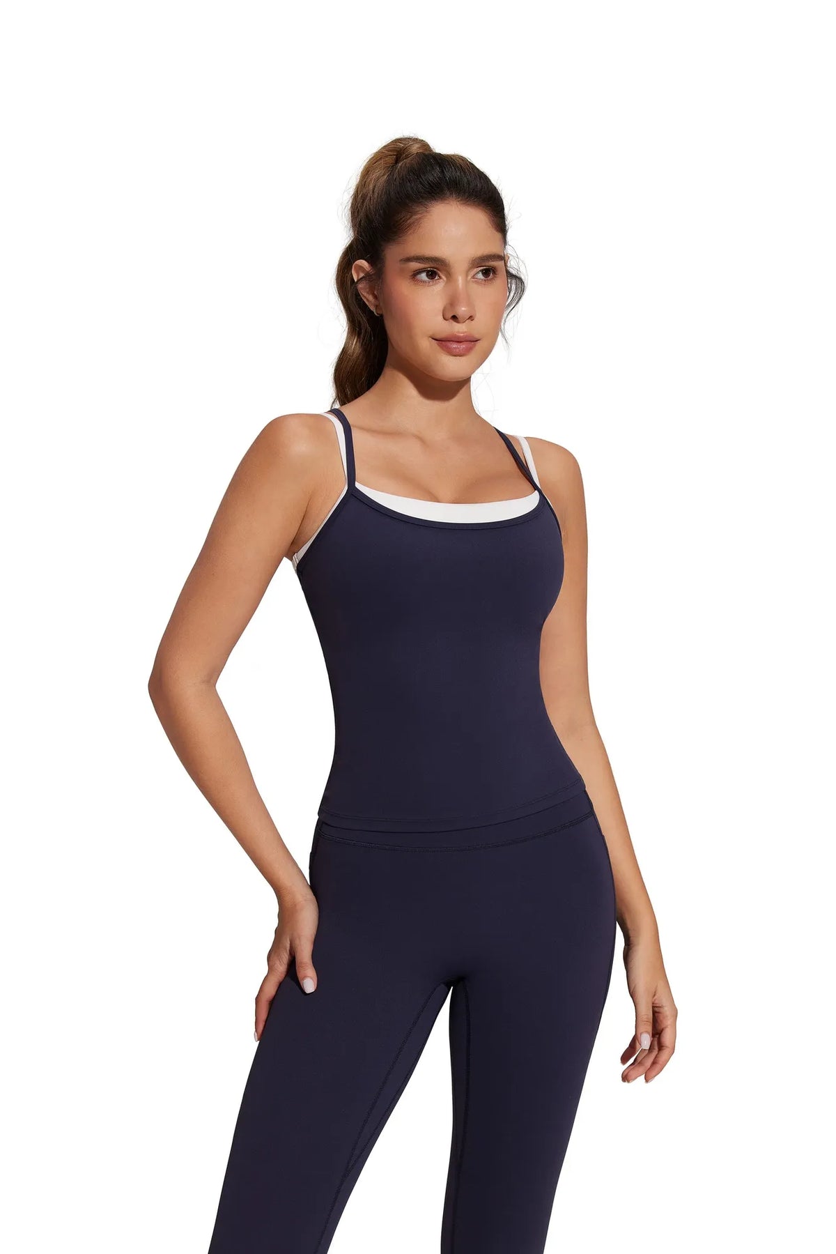 Pilates Outfits Active Layered Workout Set