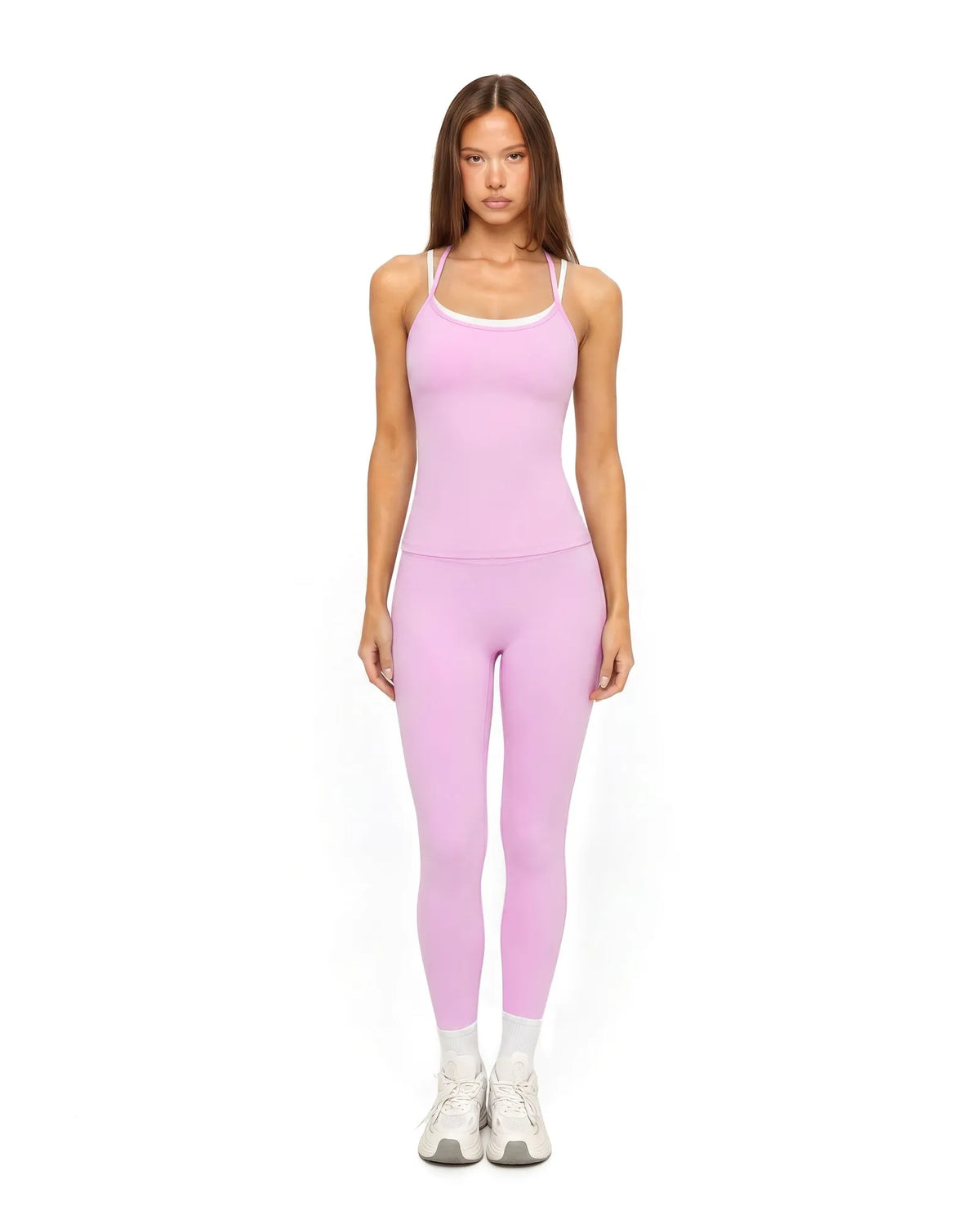Pilates Outfits Active Layered Workout Set