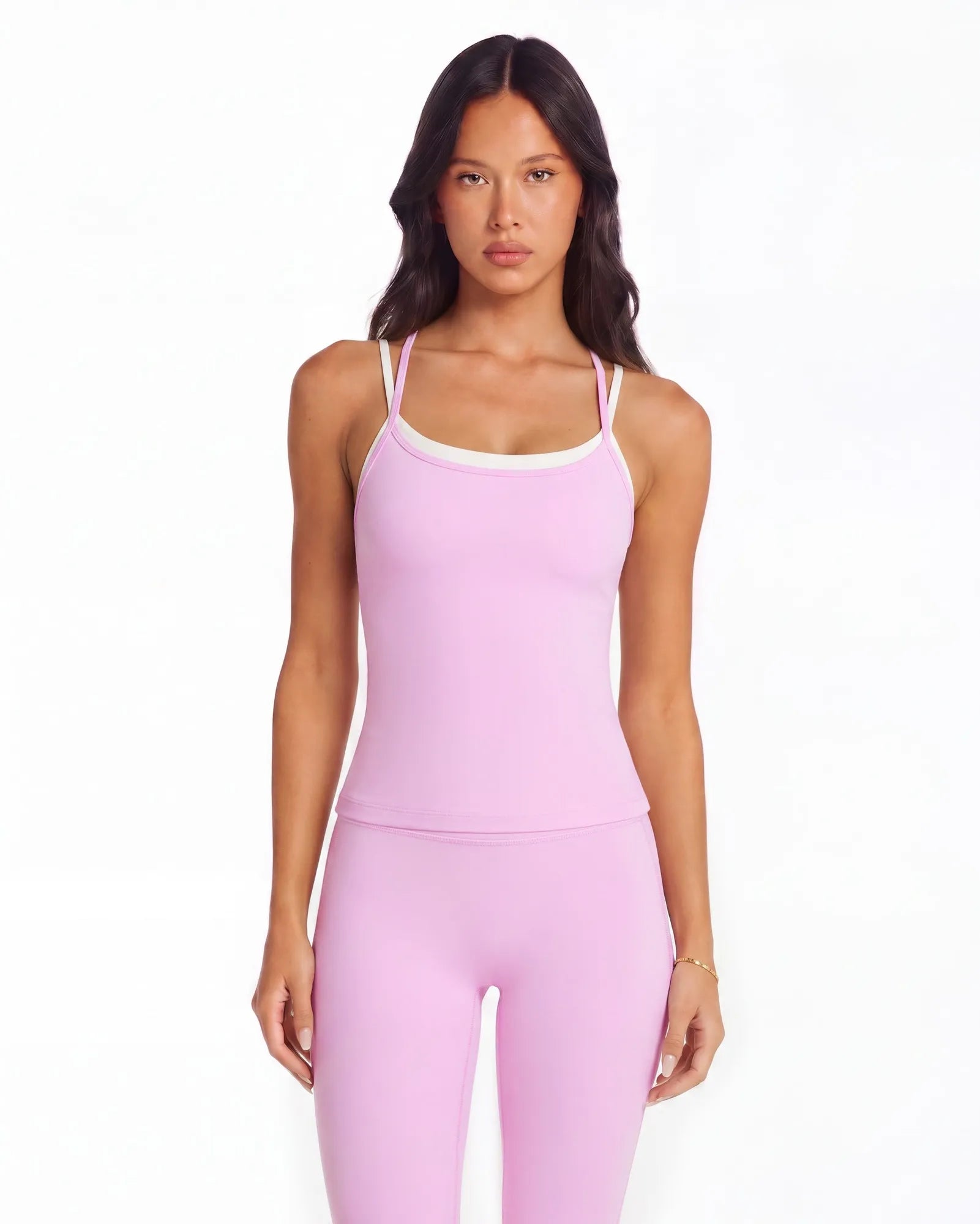 Pilates Outfits Active Layered Workout Set