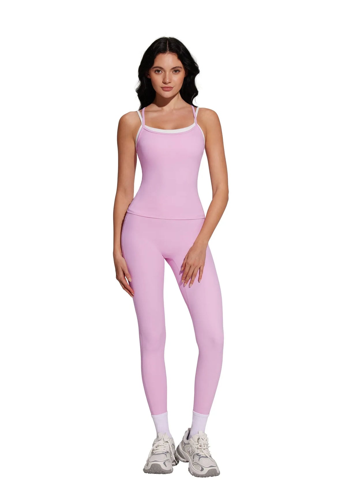 Pilates Outfits Active Layered Workout Set
