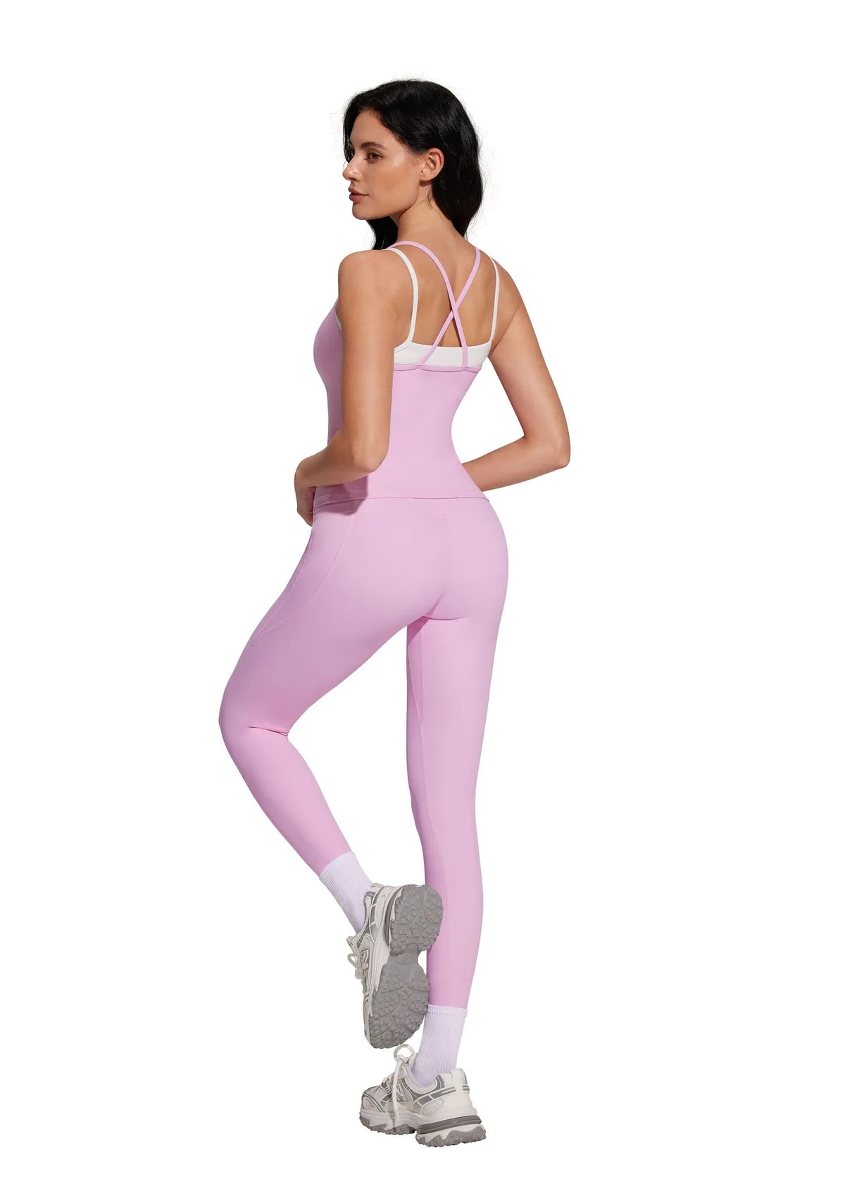 Pilates Outfits Active Layered Workout Set