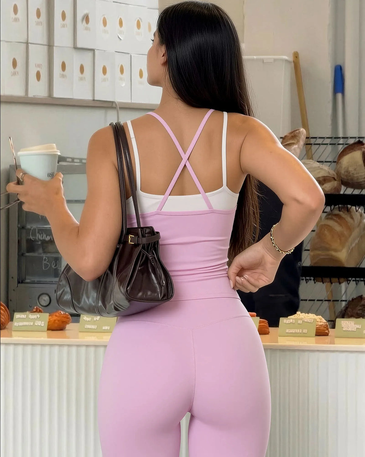 Pilates Outfits Active Layered Workout Set