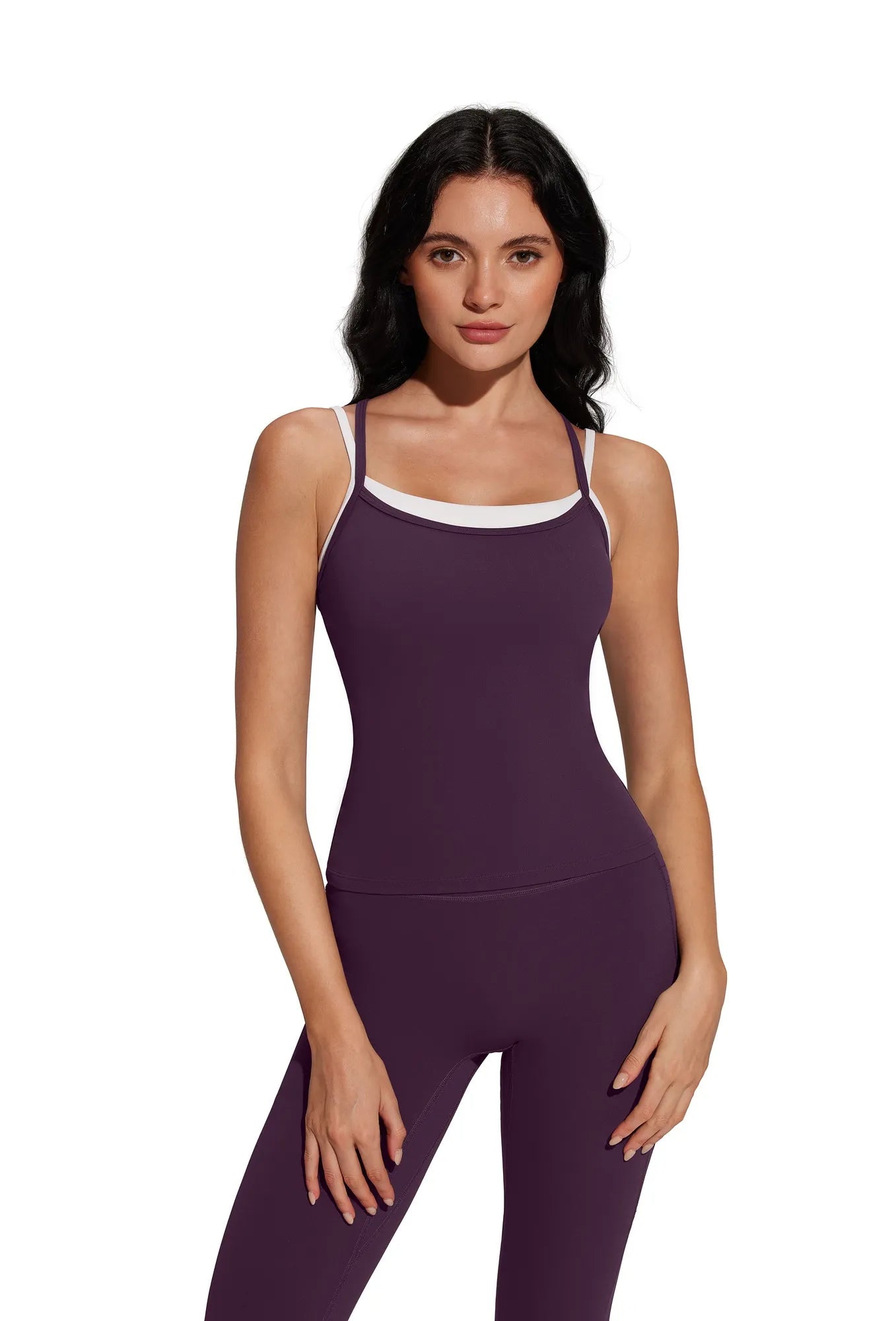 Pilates Outfits Active Layered Workout Set