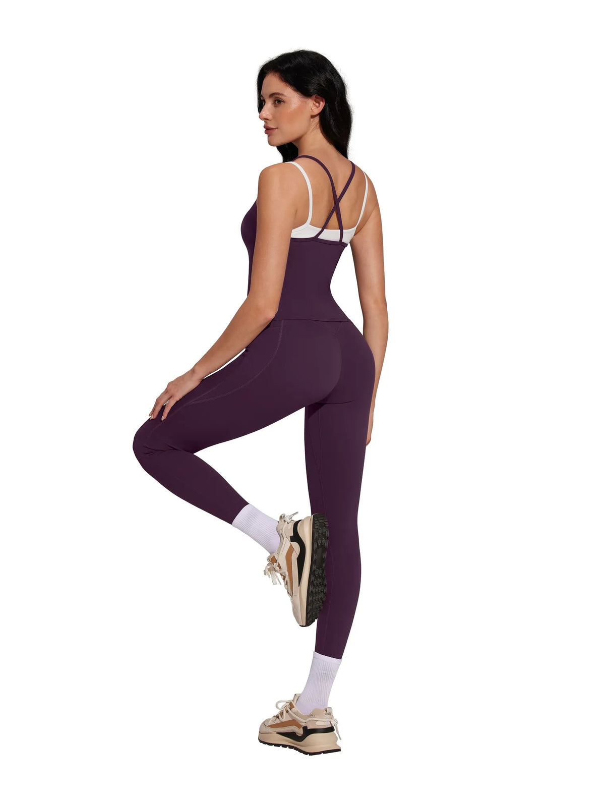 Pilates Outfits Active Layered Workout Set