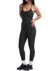 Y Back Top Leggings Workout Sets-SUUKSESS-SUUKSESS