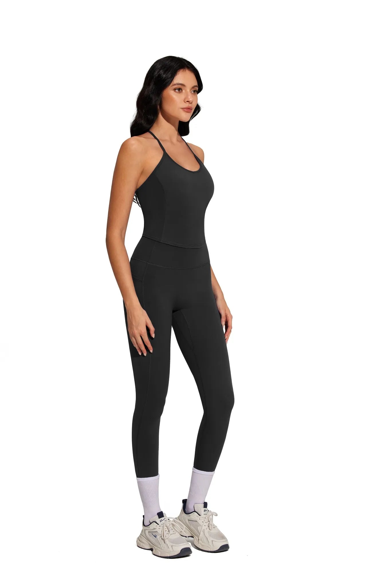 Y Back Top Leggings Workout Sets-SUUKSESS-SUUKSESS