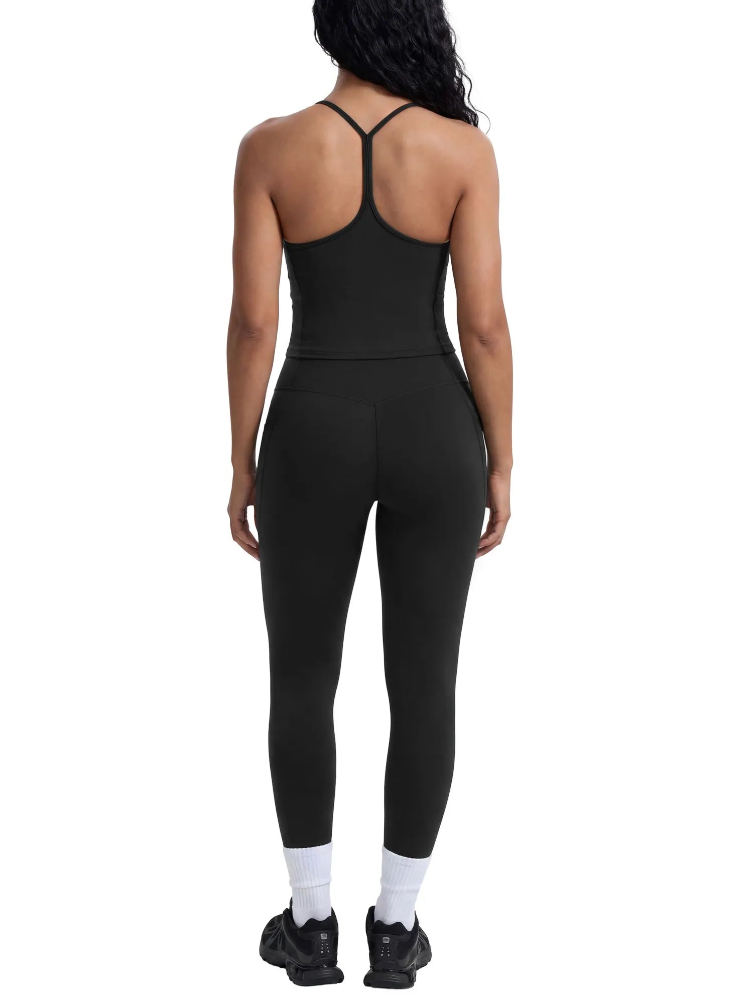 Y Back Top Leggings Workout Sets-SUUKSESS-SUUKSESS
