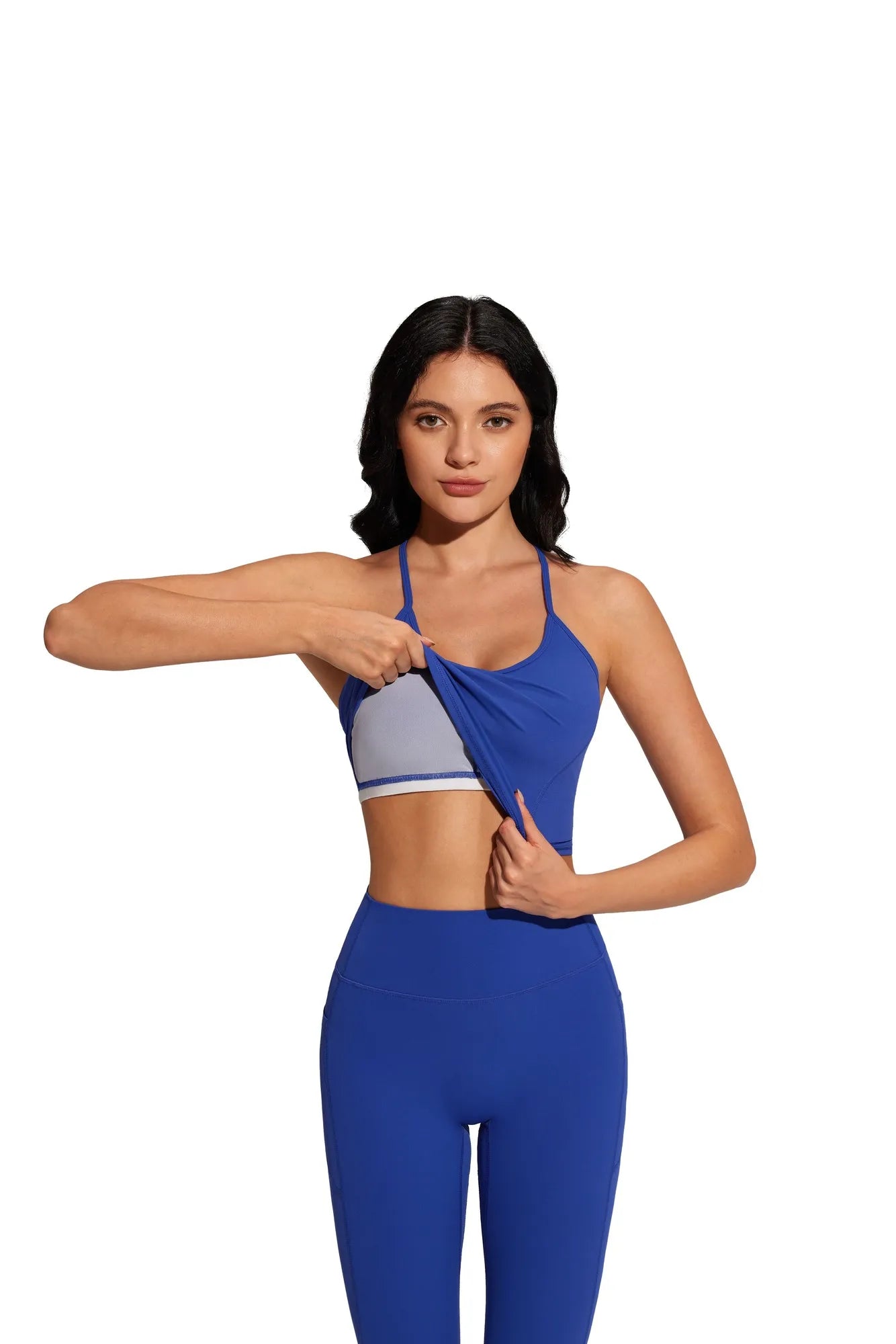 Y Back Top Leggings Workout Sets-SUUKSESS-SUUKSESS