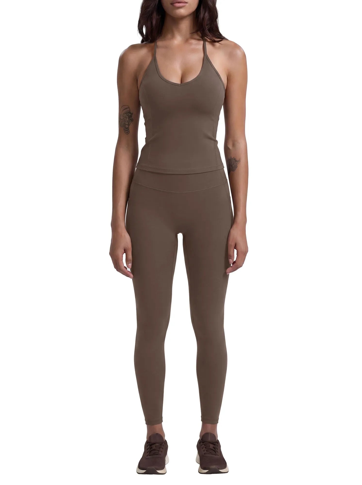 Y Back Top Leggings Workout Sets-SUUKSESS-SUUKSESS