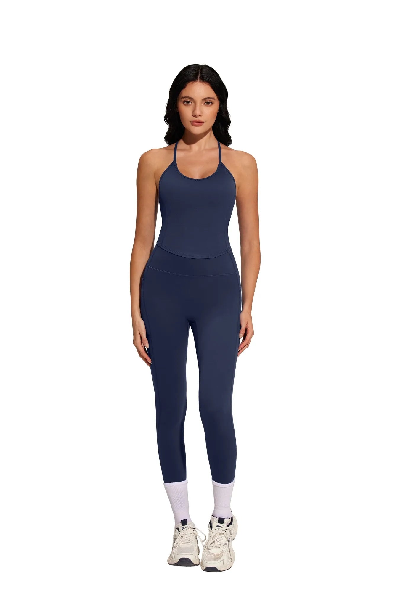 Y Back Top Leggings Workout Sets-SUUKSESS-SUUKSESS
