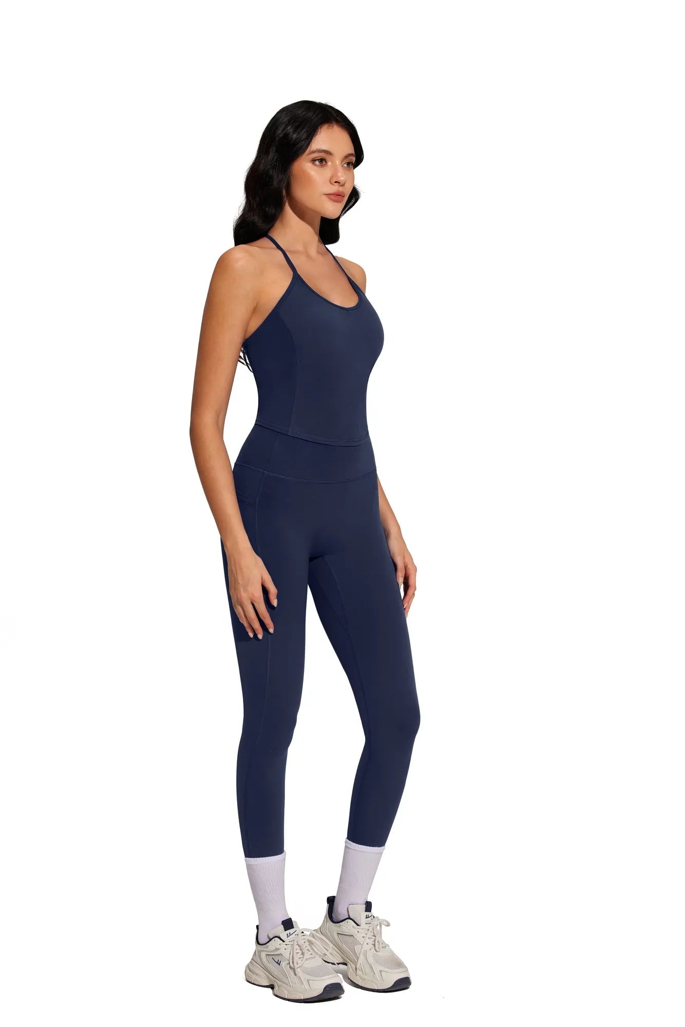 Y Back Top Leggings Workout Sets-SUUKSESS-SUUKSESS