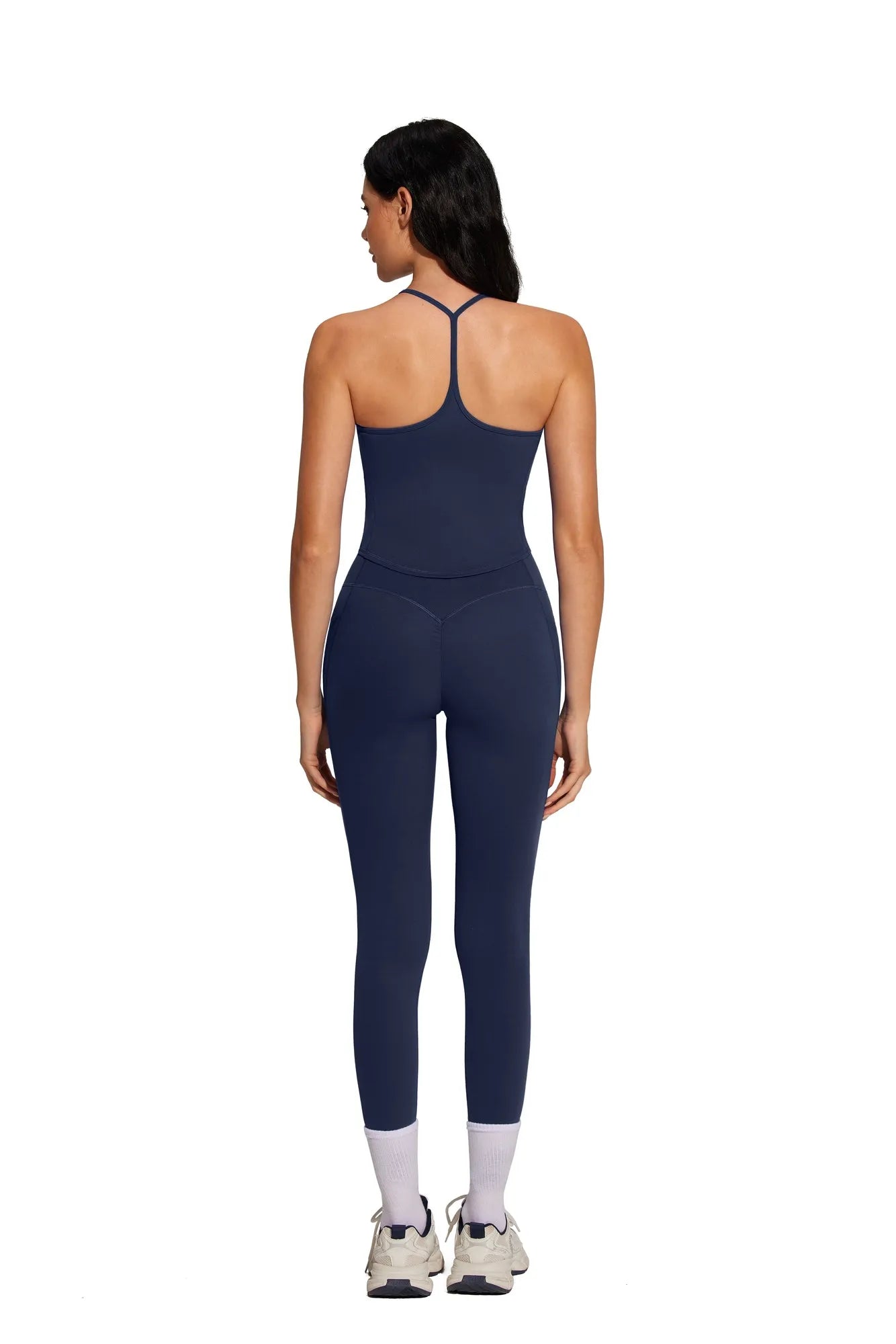 Y Back Top Leggings Workout Sets-SUUKSESS-SUUKSESS