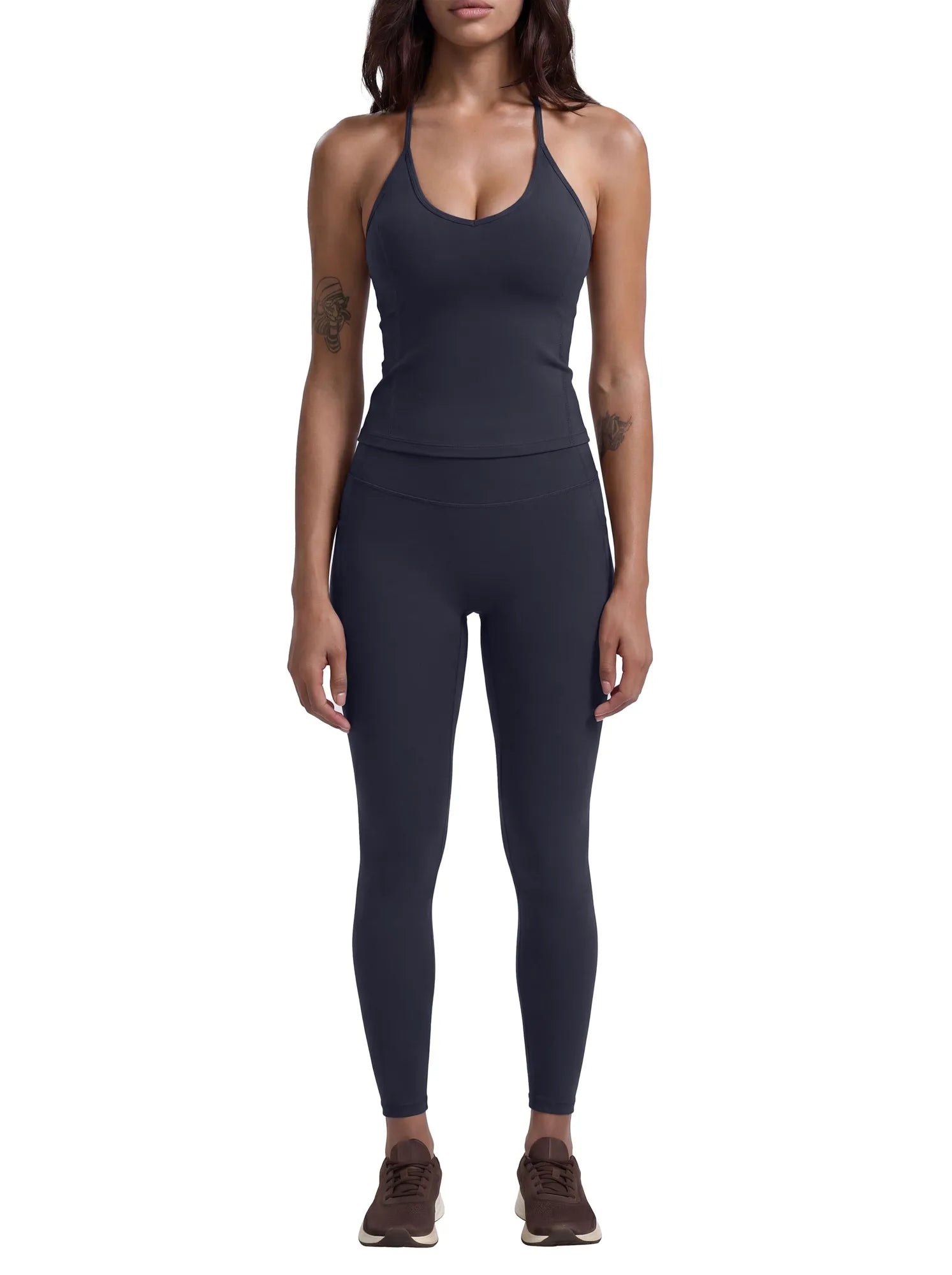 Y Back Top Leggings Workout Sets-SUUKSESS-SUUKSESS