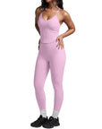 Y Back Top Leggings Workout Sets-SUUKSESS-SUUKSESS